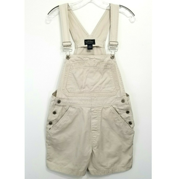 Sonoma Pants - Sonoma Women's Khaki Bib Overall Shorts
